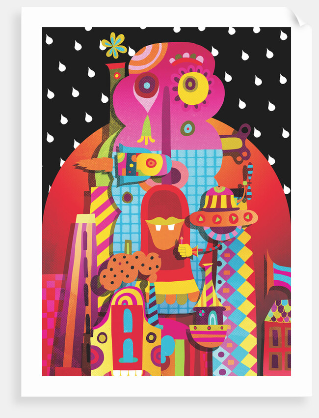 Raining in Gonkville by Simon Wild