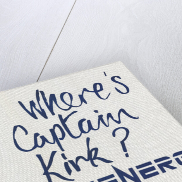 Where's Captain Kirk? Poster by Rokpool