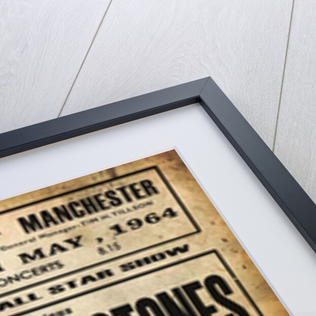 Rolling Stones Palace Theatre Poster by Rokpool