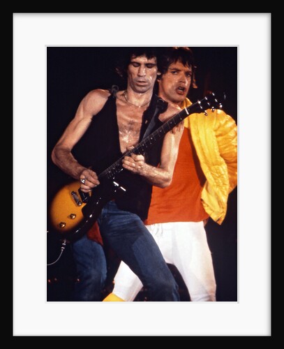 Rolling Stones - Mick Jagger and Keith Richards by L. Paul Mann