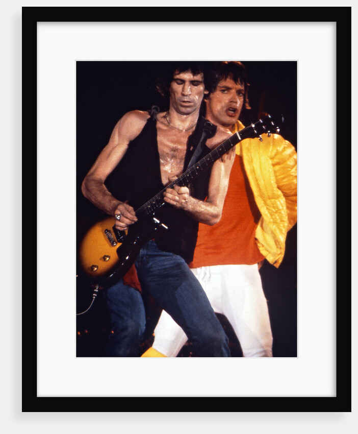 Rolling Stones - Mick Jagger and Keith Richards by L. Paul Mann