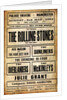 Rolling Stones Palace Theatre Poster by Rokpool