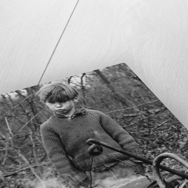 Gypsy boy with cauldron, 1960s by Tony Boxall