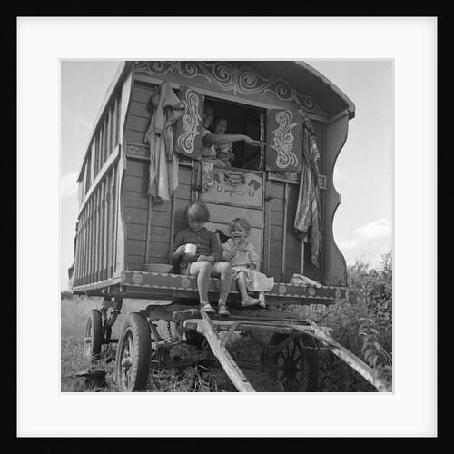 Gipsy caravan, Outwood, Surrey, 1963 by Tony Boxall