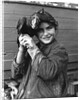 Gipsy girl holding a chicken, 1960s by Tony Boxall