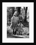 Janie and Daphne, gipsy girls, Charlwood, Surrey, 1964 by Tony Boxall