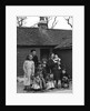 Travelling gipsy family re-housed in a bungalow, Beare Green, Surrey, 1964 by Tony Boxall