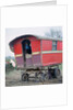 Caravan of the Vincent family, gipsies, Charlwood, Newdigate area, Surrey, 1964 by Tony Boxall