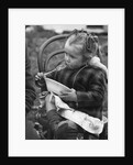 Gypsy girl eating, 1960s by Tony Boxall