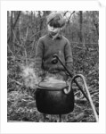 Gypsy boy with cauldron, 1960s by Tony Boxall