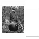 Gypsy boy with cauldron, 1960s by Tony Boxall