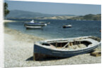 Harbour, Ligia, Levkas, Greece by Tony Boxall