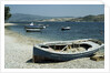 Harbour, Ligia, Levkas, Greece by Tony Boxall