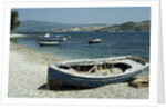 Harbour, Ligia, Levkas, Greece by Tony Boxall