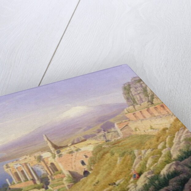 Taormina, Sicily, 1876 by William J. Ferguson