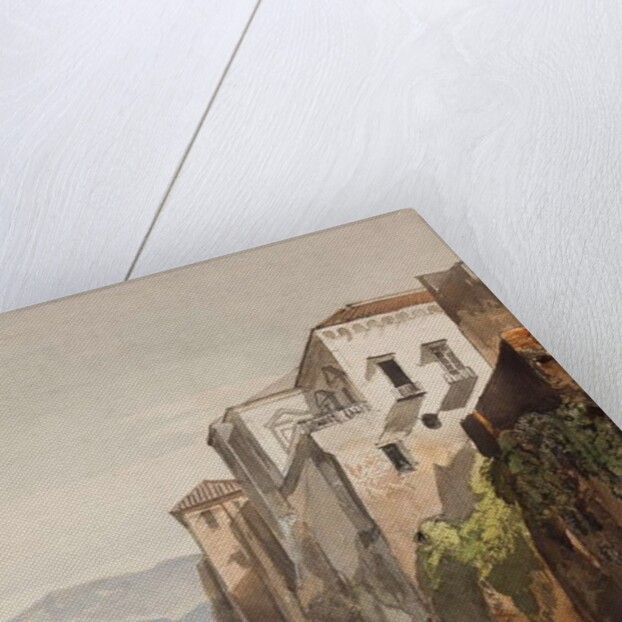 The House of Tasso, Sorrento, with additions by Princess Maria Annunziata di Borbone, 1853 by Giacinto Gigante