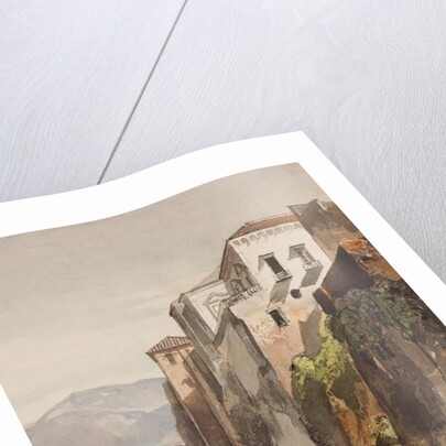 The House of Tasso, Sorrento, with additions by Princess Maria Annunziata di Borbone, 1853 by Giacinto Gigante