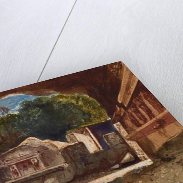 The tepidarium, Pompeii, with additions by Princess Maria Annunziata di Borbone, 1857 by Giacinto Gigante