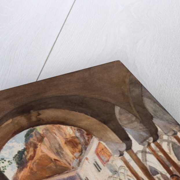 Cloisters at Amalfi, with additions by Prince Luigi Maria di Borbone, 1855 by Giacinto Gigante