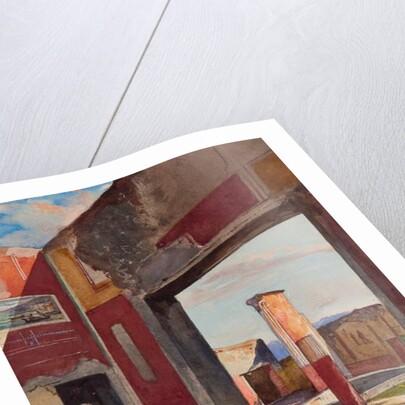 The House of Castor and Pollux in Pompeii with an official guide, with additions by a Borbone pupil by Giacinto Gigante