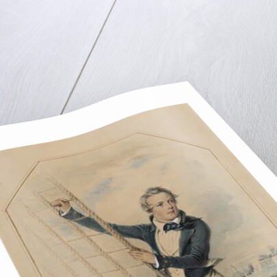 Arthur William Acland Hood aged 16, May 1840 by William Derby