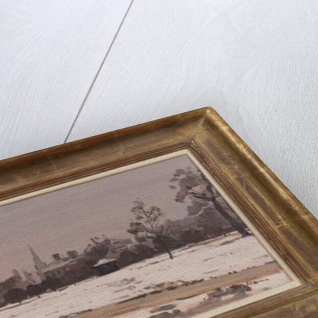 Winter Dusk: Kensington Palace, 1991 by Richard Foster