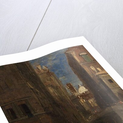 Looking towards San Giorgio dei Greci, Venice, 1844 by James Holland