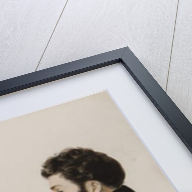 Tom Pinch playing the Salisbury organ by Hablot Knight Browne