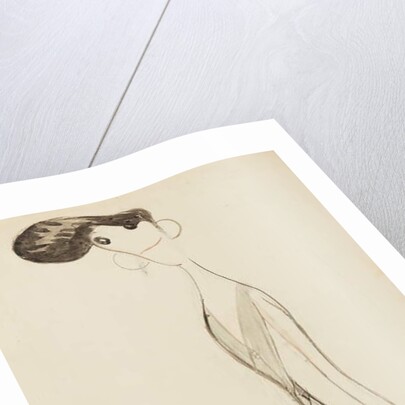 Irene Vanbrugh, study for the series 'Stars of the Music Hall Stage', c.1908 by Henry Ospovat