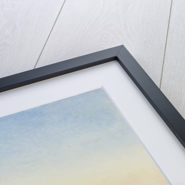 Corsica from San Remo at Sunrise, 7.30 am 26th Nov, 1877 by George Douglas Tinling