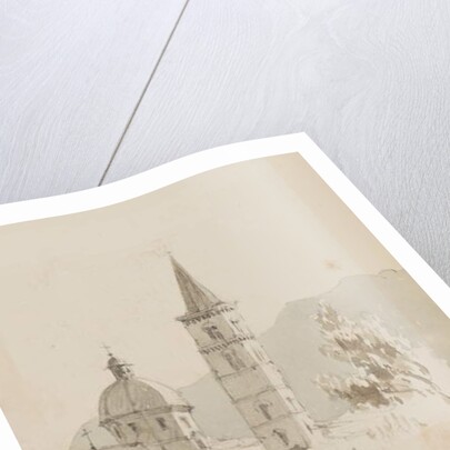 Alassio, from ye Railway, En Passant!, 12th March 1878 by George Douglas Tinling