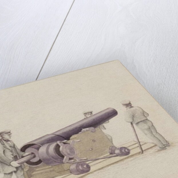 Whitworth's Rifle-Cannon, c.1860 by Unknown Artist