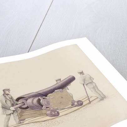 Whitworth's Rifle-Cannon, c.1860 by Unknown Artist