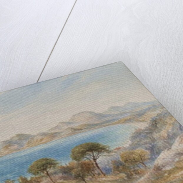 View of the Esterelles Mountains from Cannes by John Jessop Hardwick