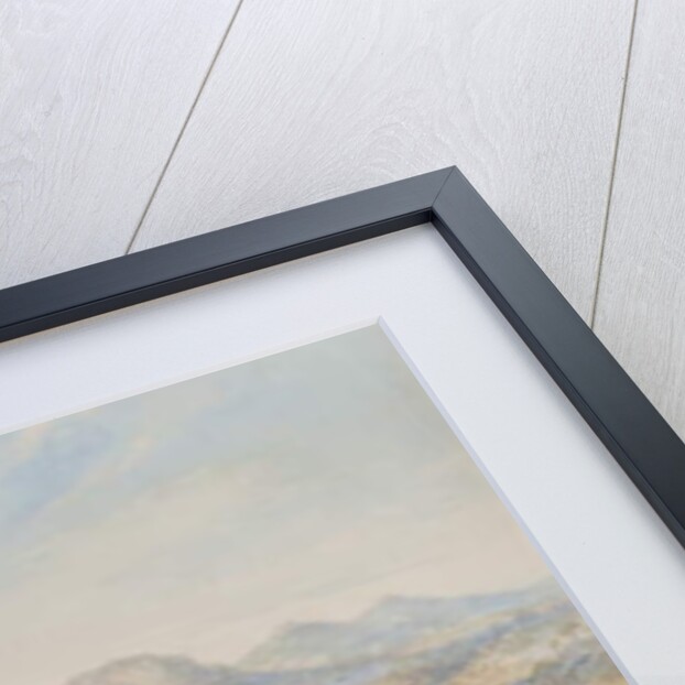 View of the Esterelles Mountains from Cannes by John Jessop Hardwick