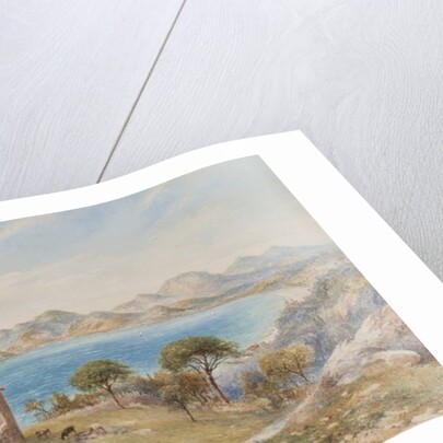 View of the Esterelles Mountains from Cannes by John Jessop Hardwick