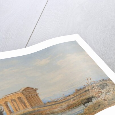 The Temples of Paestum, 1843-44 by Arthur Glennie