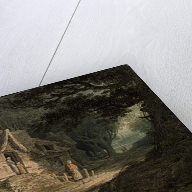 A Cottage by a Woodland Path, 1797 by William Payne
