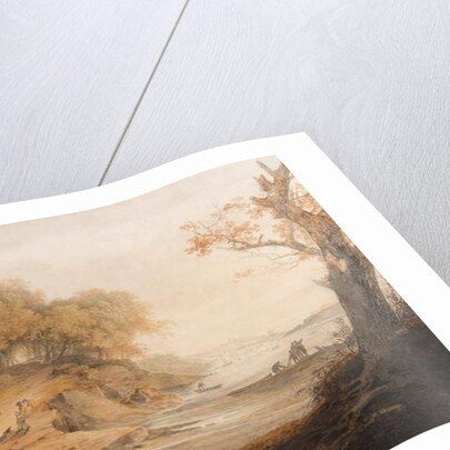 The Lime Kiln at Crabtree opposite to Saltram, Devon by William Payne