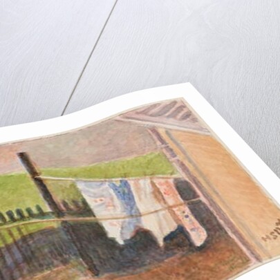 Rounton Road washing lines, c.1930 by Henry Silk