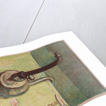 Gas fitting and mirror, c.1930 by Henry Silk