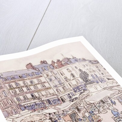 Place Nationale, Dieppe, c.1910 by Douglas Fox Pitt
