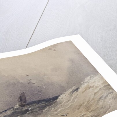 Sailing boat before a storm, c.1830 by Anthony Vandyke Copley Fielding