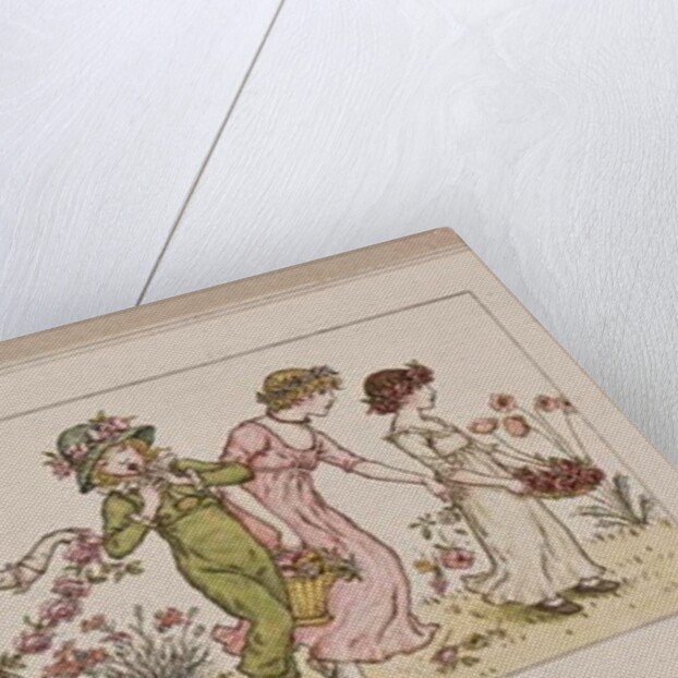 Flowers and music by Kate Greenaway