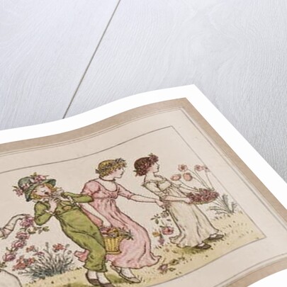 Flowers and music by Kate Greenaway