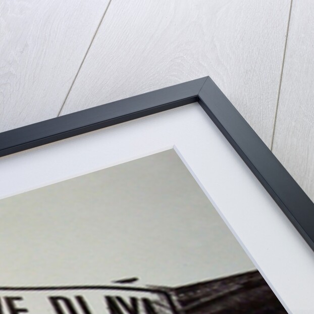 Black and white street sign, 2014 by David Studwell