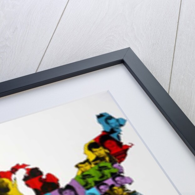 Celebrity Arrest Map, 2016 by David Studwell