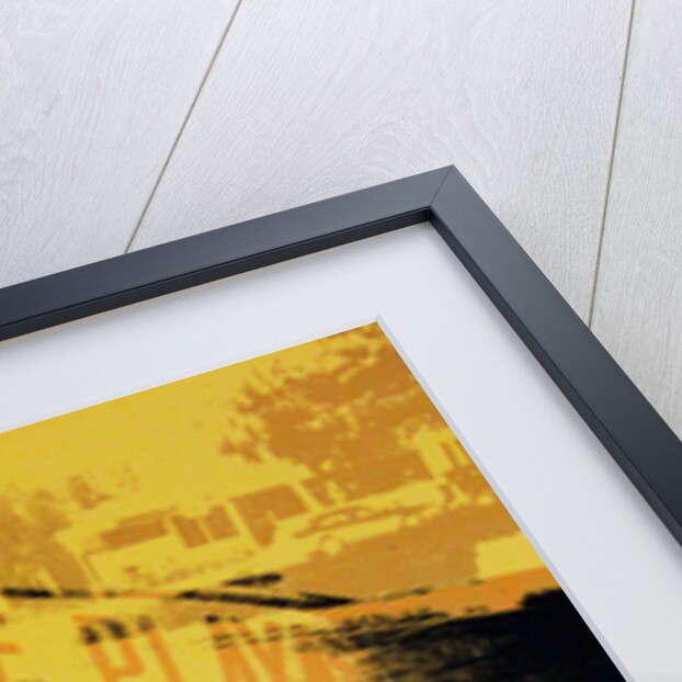 Yellow Car and Street Sign, 201 by David Studwell