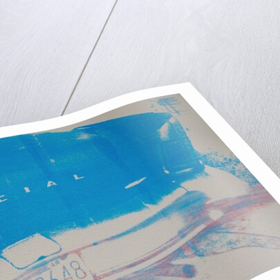 Blue car, 2013 by David Studwell