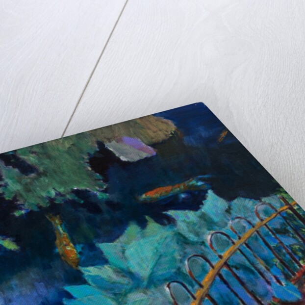 Koi and Hostas, 2012 by Marco Cazzulini